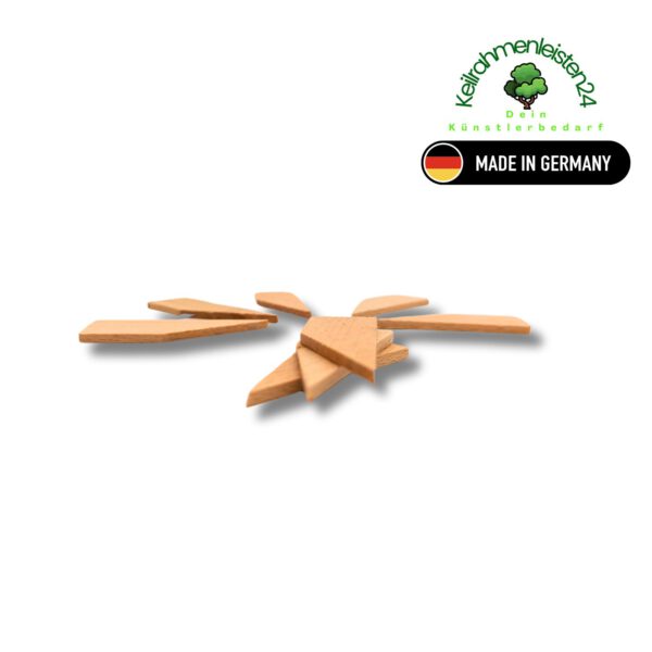 3er Set Keilrahmenleisten 18x45mm Premium – Bild 5