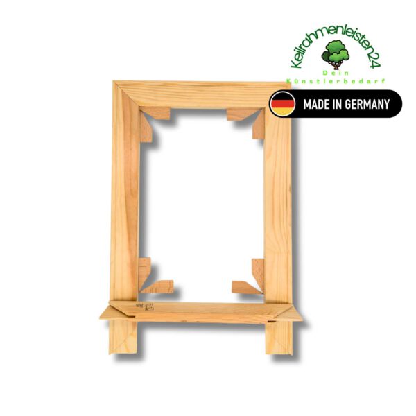 3er Set Keilrahmenleisten 18x45mm Premium – Bild 4